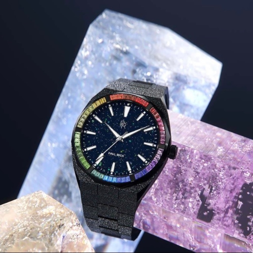 Paul Rich Frosted Star Dust black watch